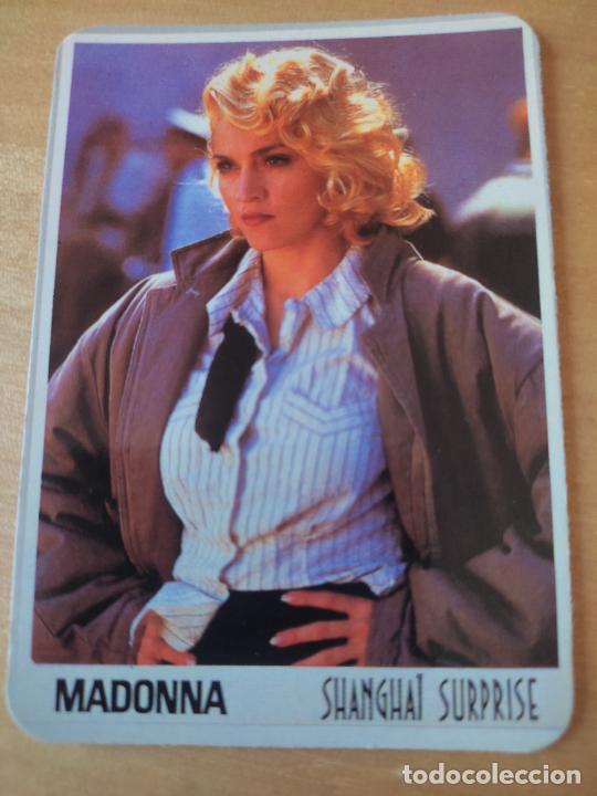 Coleccionismo Calendarios: MADONNA SHANGHAI SURPRISE CALENDARIO BOLSILLO 1990 DORSO PUBLICIDAD VIDEO CLUB GADOVI CARTEL CINE