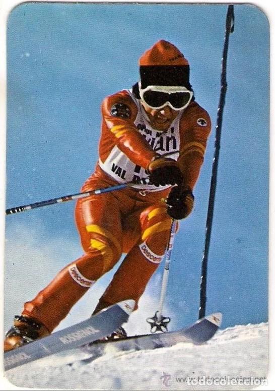 Coleccionismo Calendarios: -61307 CALENDARIO DEPORTE DE SKI, A&Ntilde;O 1982, SERIE IG 530-B, CON PUBLICIDAD