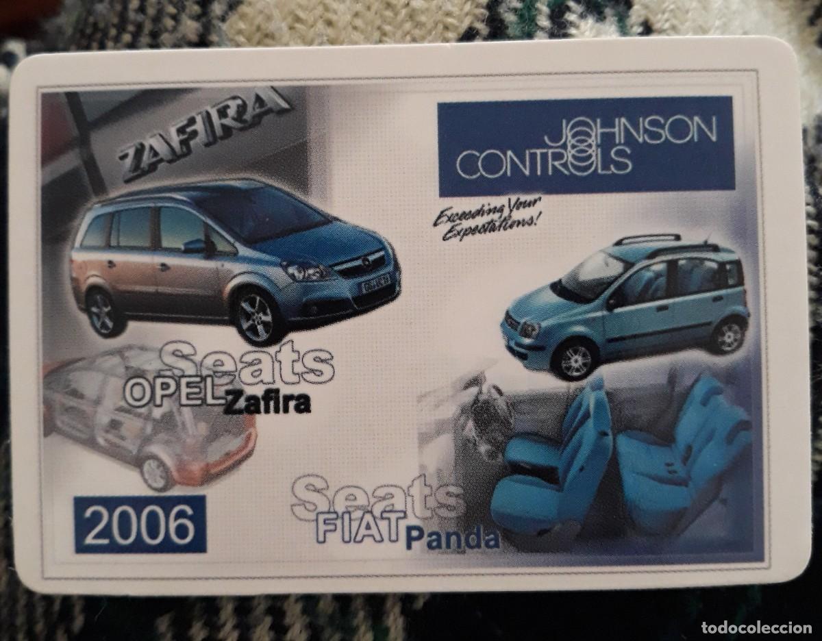 Coleccionismo Calendarios: -80038 CALENDARIO COCHE SEAT, OPEL, FIAT, A&Ntilde;O 2006, PUBLICITARIO EXTRANJERO