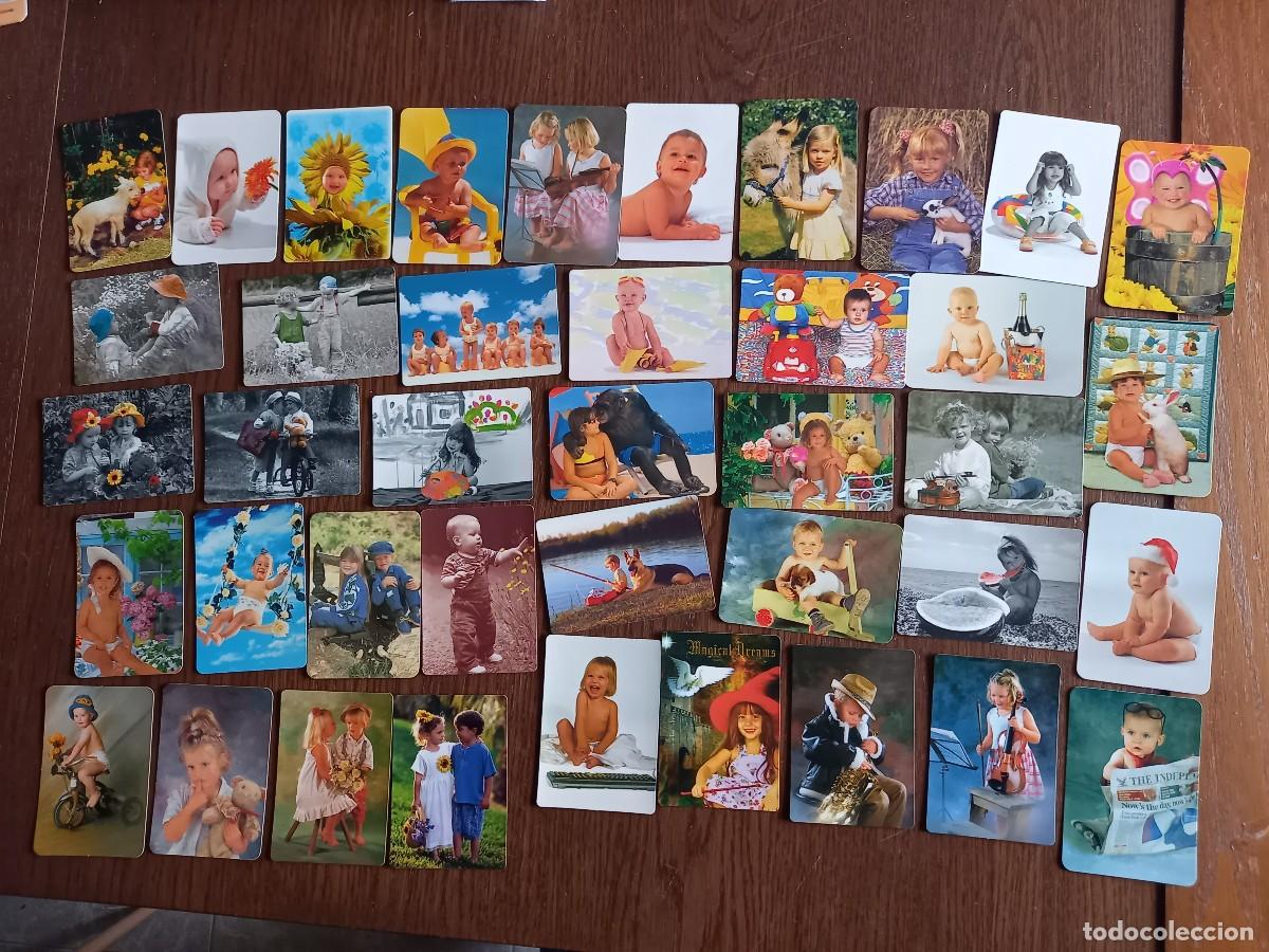 Coleccionismo calendarios: lote de 40 calendarios de serie de ni&ntilde;os.