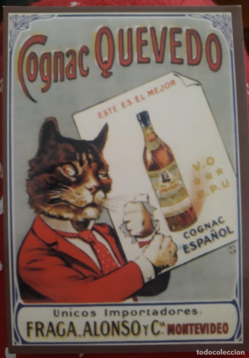 Coleccionismo calendarios: -80270 CALENDARIO COGNAC QUEVEDO, ESPA&Ntilde;OL, ANUNCIOS SIGLO XX, BEBIDAS