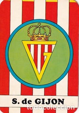 Collectionnisme Calendriers: Calendario 1977 Sporting de Gij&oacute;n. Futbol. Bar Rioja.