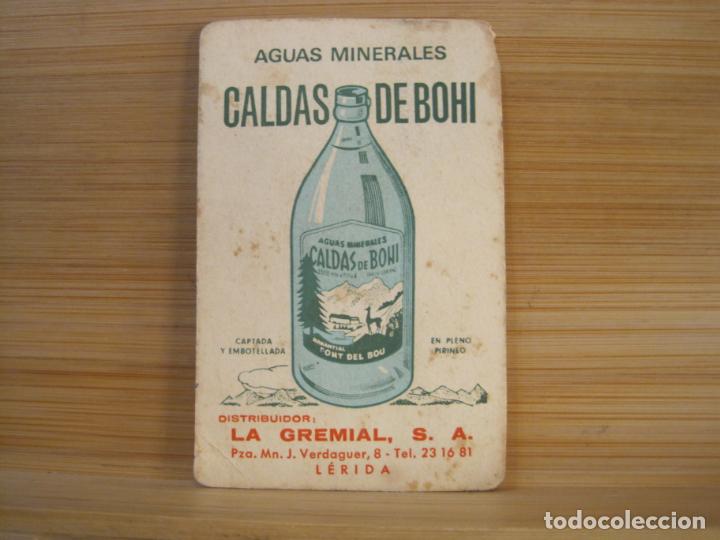 Colecionismo Calend&aacute;rios: AGUAS MINERALES CALDAS DE BOHI-CALENDARIO A&Ntilde;O 1969-PUBLICIDAD-VER FOTOS-(101.965)