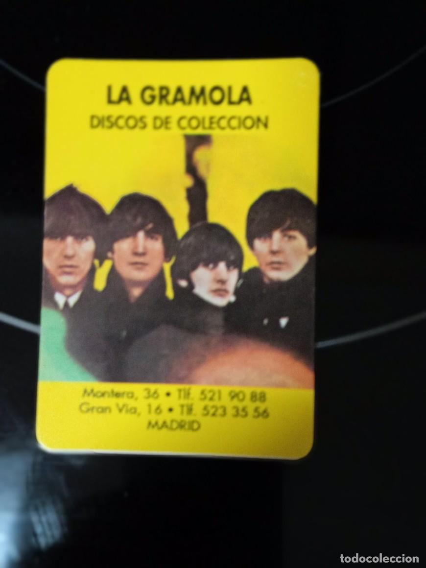 Coleccionismo Calendarios: CALENDARIO BOLSILLO 1994 BEATLES LA GRAMOLA DISCOS DE COLECCION MADRID