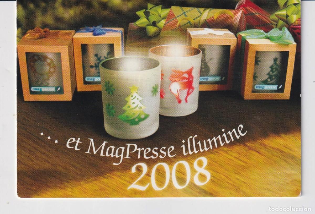 Collectionnisme Calendriers: CALENDARIO DE A&Ntilde;O 2008 CON PUBLICIDAD DE E&Ntilde; MAG PRESSE ILLUMINE EXTRANJERO