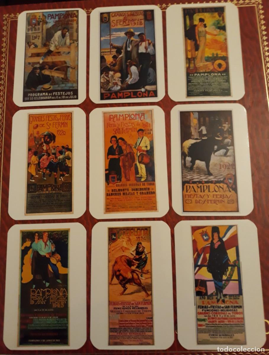 Coleccionismo Calendarios: -80837 9 CALENDARIOS CARTELES SAN FERMINES, TOROS,A&Ntilde;O 2018, DESDE 1881, EMISION PARTICULAR, 5&ordm; JUEGO
