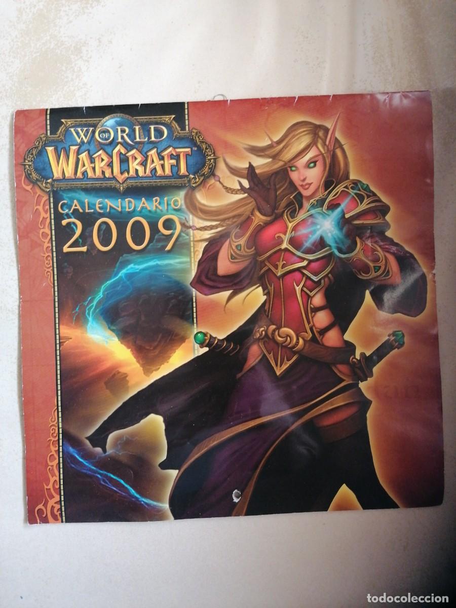 Coleccionismo calendarios: CALENDARIO WARCRAFT 2009 - Foto 1