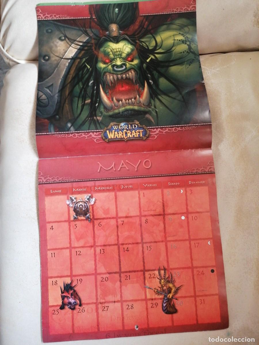 Coleccionismo calendarios: CALENDARIO WARCRAFT 2009 - Foto 2