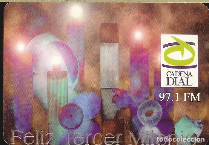 Coleccionismo Calendarios: CALENDARIO PUBLICITARIO - 2001 - CADENA DIAL RADIO