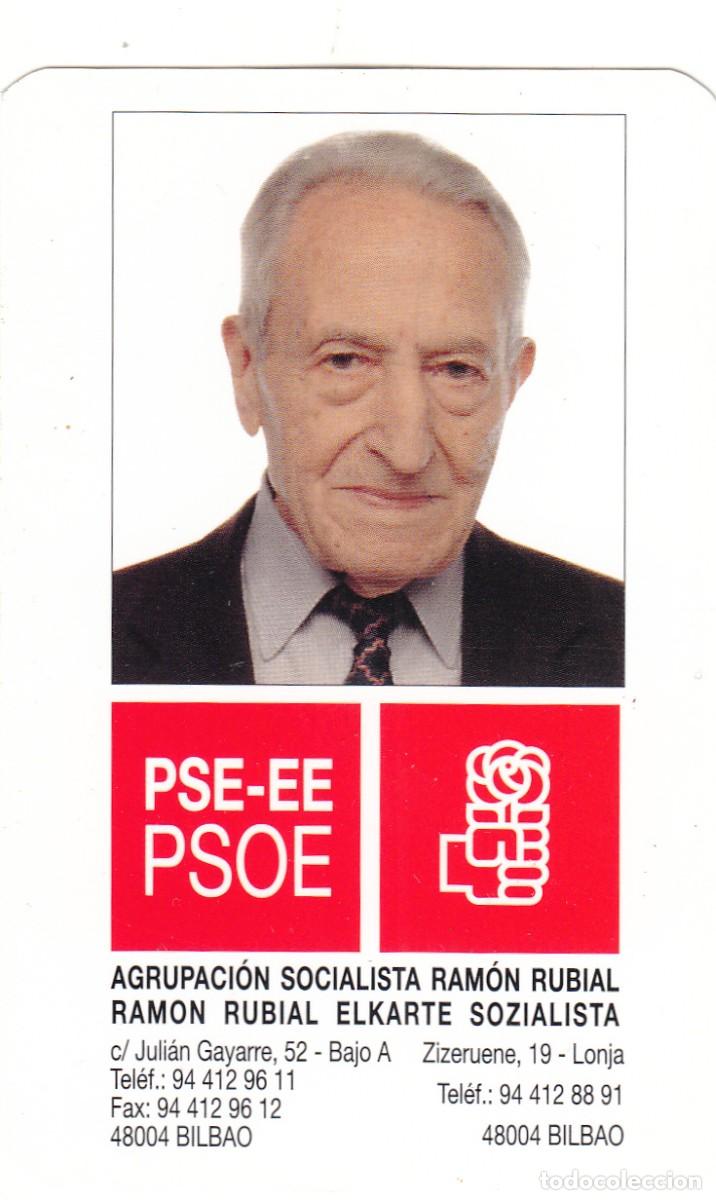 Coleccionismo Calendarios: CALENDARIO BOLSILLO: 2006 - AGRUPACION SOCIALISTA RAMON RUBIAL / BILBAO