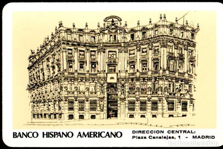 Coleccionismo Calendarios: CALENDARIO BOLSILLO FOURNIER BANCO HISPANO AMERICANO (1980)