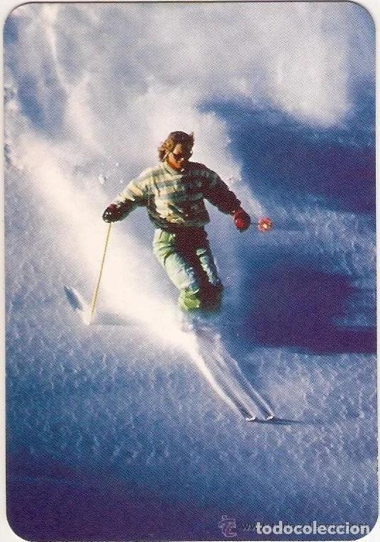 Coleccionismo Calendarios: -37657 CALENDARIO ESQUI, A&Ntilde;O 2004, CON PUBLICIDAD, DEPORTES DE NIEVE