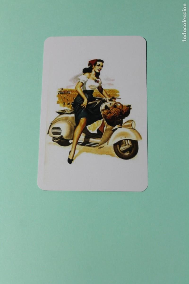 Coleccionismo Calendarios: CALENDARIO EDITADO POR COMAS. A&Ntilde;O 2007. MOTO VESPA. DIBUJO DE FRANCO MOSCA.