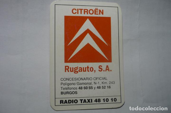 Coleccionismo Calendarios: calendario citroen.-burgos 1996