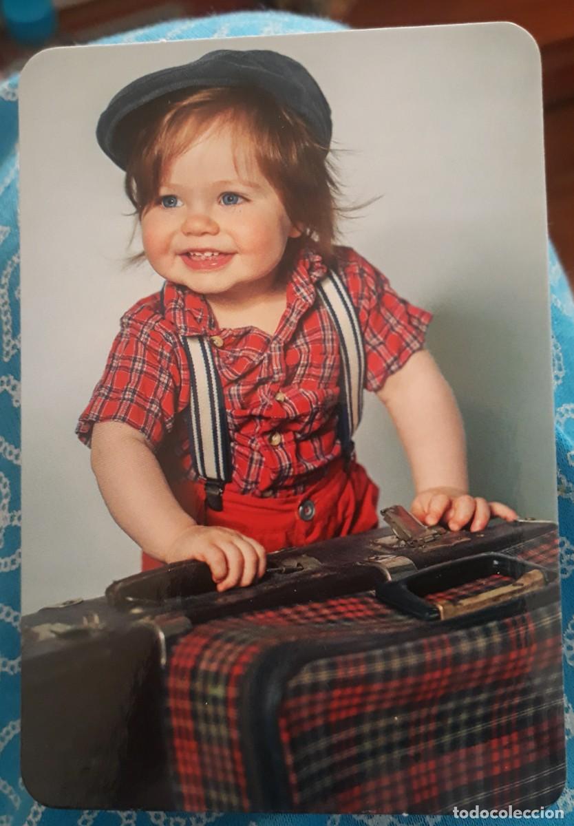 Coleccionismo Calendarios: -81717 CALENDARIO NI&Ntilde;O CON MALETAS, A&Ntilde;O 2017, SERIE L 145, PRECIOSA FOTOGRAFIA