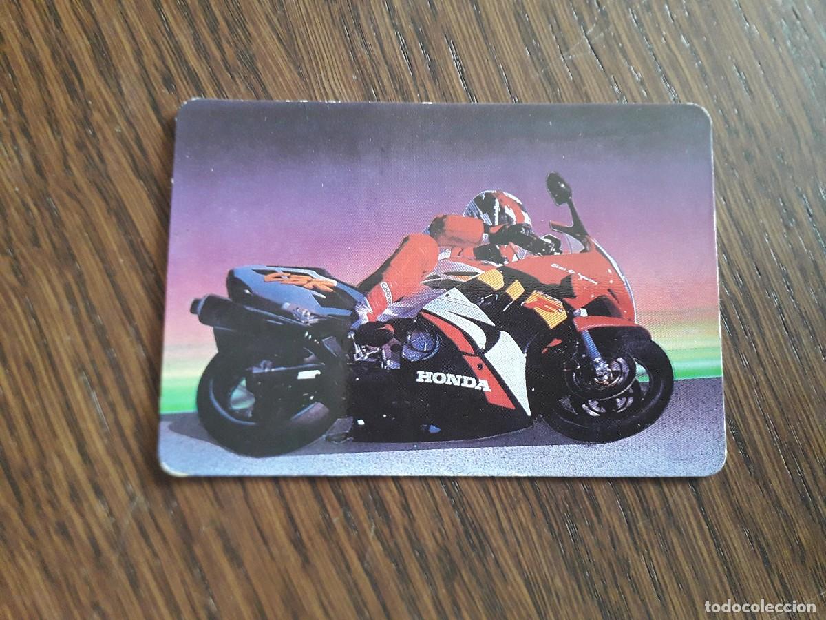 Coleccionismo Calendarios: calendario de serie DLB 14.780, motos, honda CBR, a&ntilde;o 2000, en catal&aacute;n.