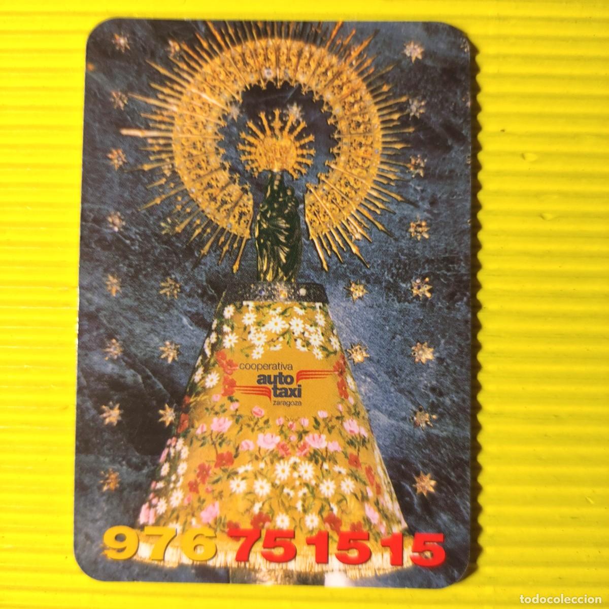Coleccionismo Calendarios: CALENDARIO * VIRGEN DEL PILAR 2000 **AUTO TAXI ** ZARAGOZA **IMAGINERIA RELIGIOSOS* T4