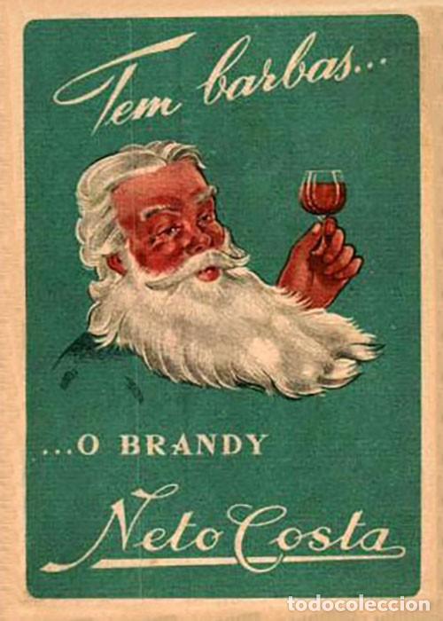 Coleccionismo Calendarios: Calendario a&ntilde;o 1954 -Tem barbas o Brandy Neto Costa - Tirada de 5.000 unidades - Editado en Portugal