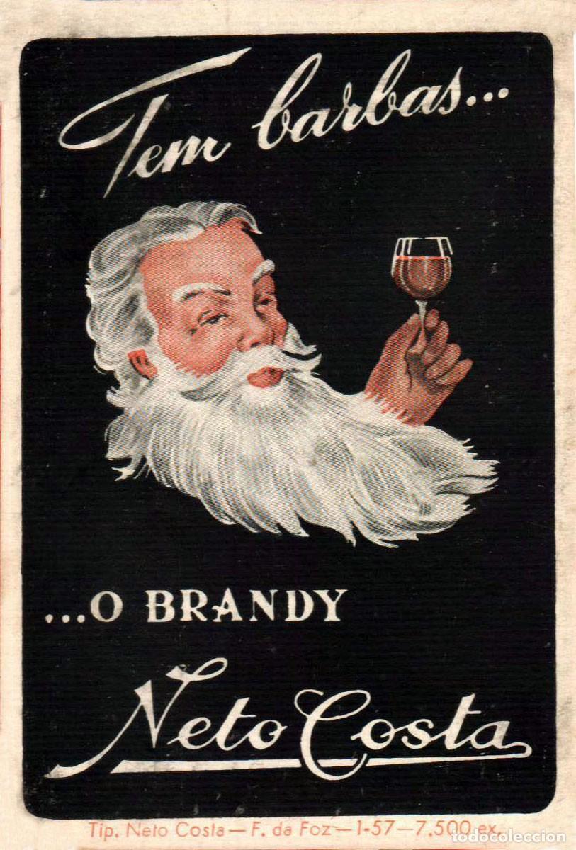Coleccionismo Calendarios: Calendario a&ntilde;o 1957 -Tem barbas o Brandy Neto Costa - Tirada de 7.500 unidades - EDITADO EN PORTUGAL