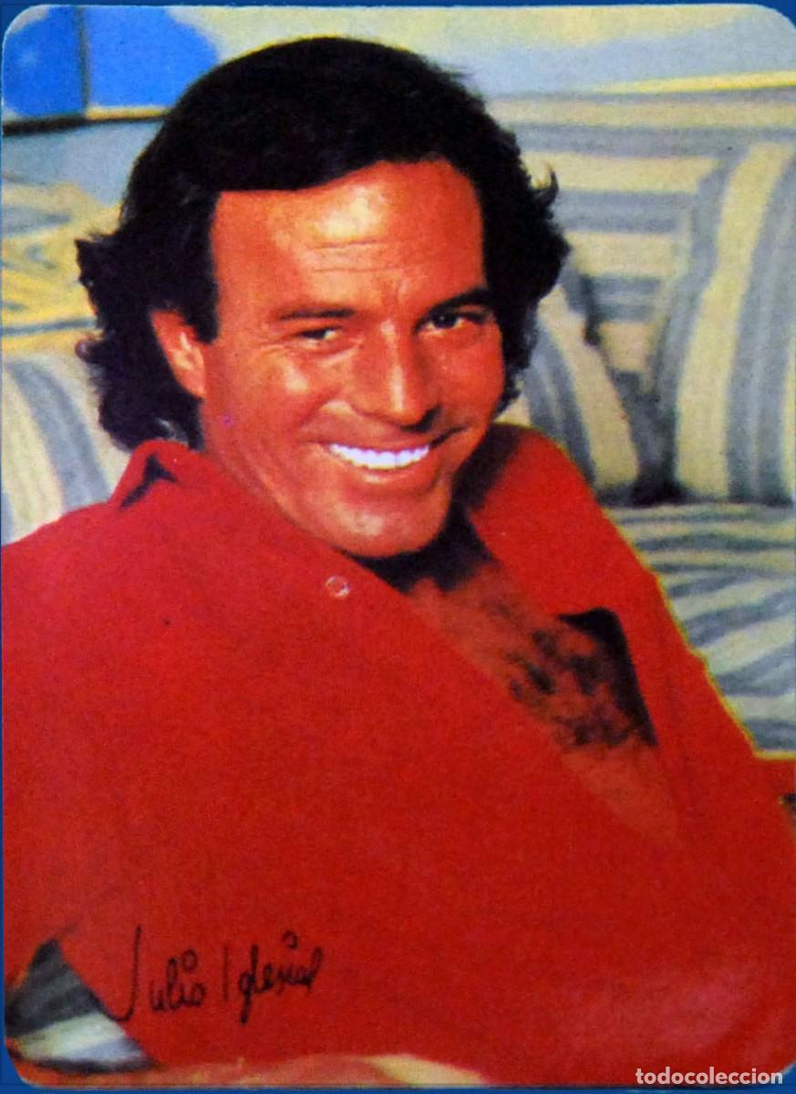 Coleccionismo Calendarios: JULIO IGLESIAS - CALENDARIO CON AUTOGRAFO A&Ntilde;O 1985 EDITADO EN ESPA&Ntilde;A