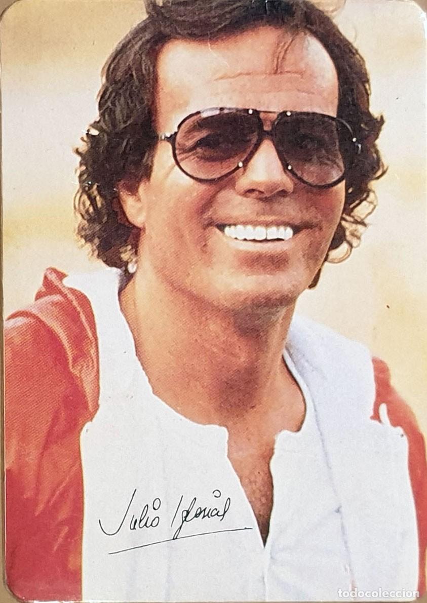 Coleccionismo Calendarios: JULIO IGLESIAS - CALENDARIO CON AUTOGRAFO A&Ntilde;O 1986 EDITADO EN PORTUGAL