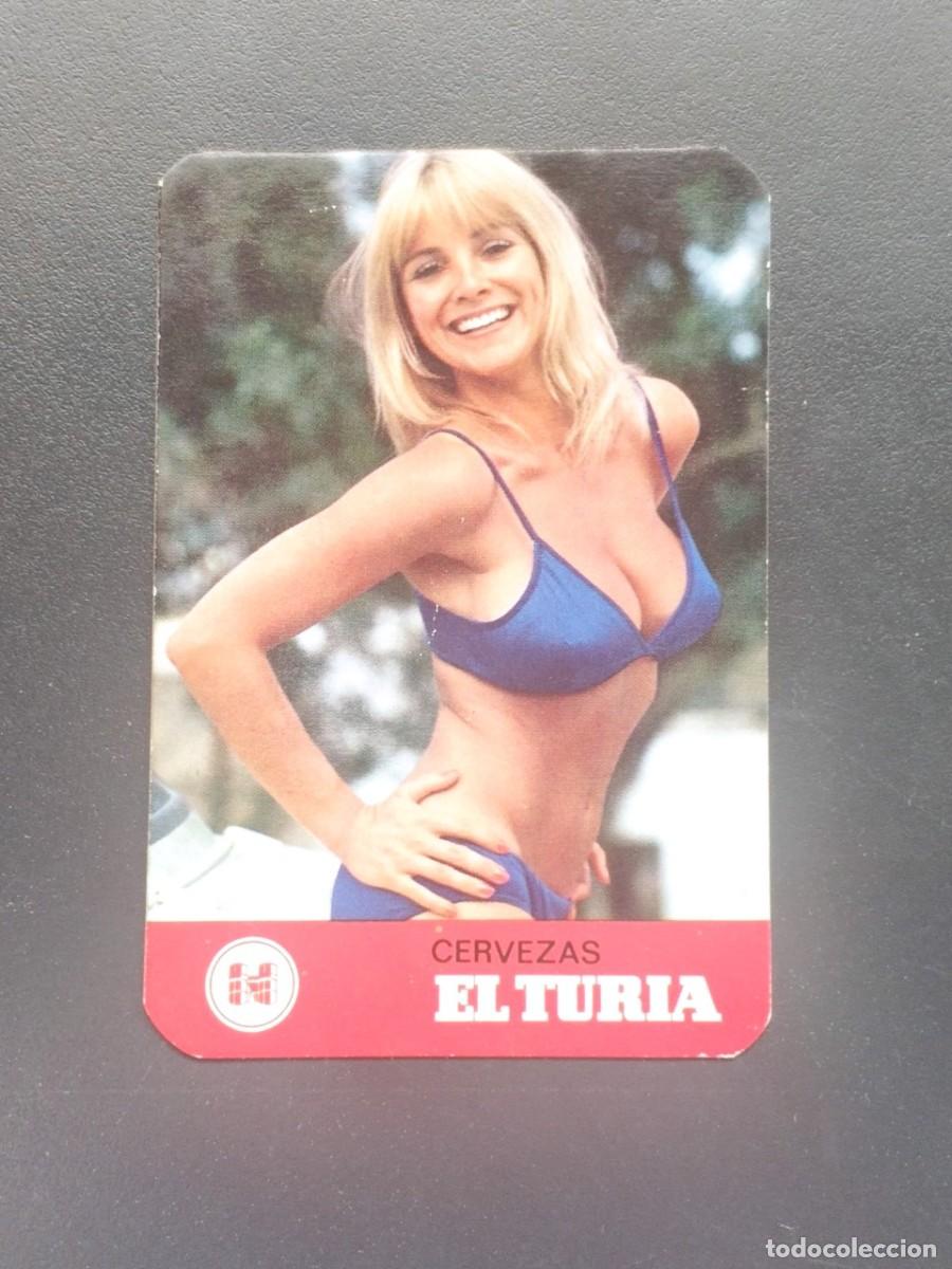 Collectionnisme Calendriers: VCK 3236 Calendario Bolsillo - A&Ntilde;O 1975 - CERVEZAS EL TURIA - PUBLICIDAD MUJER - STARK TURIA