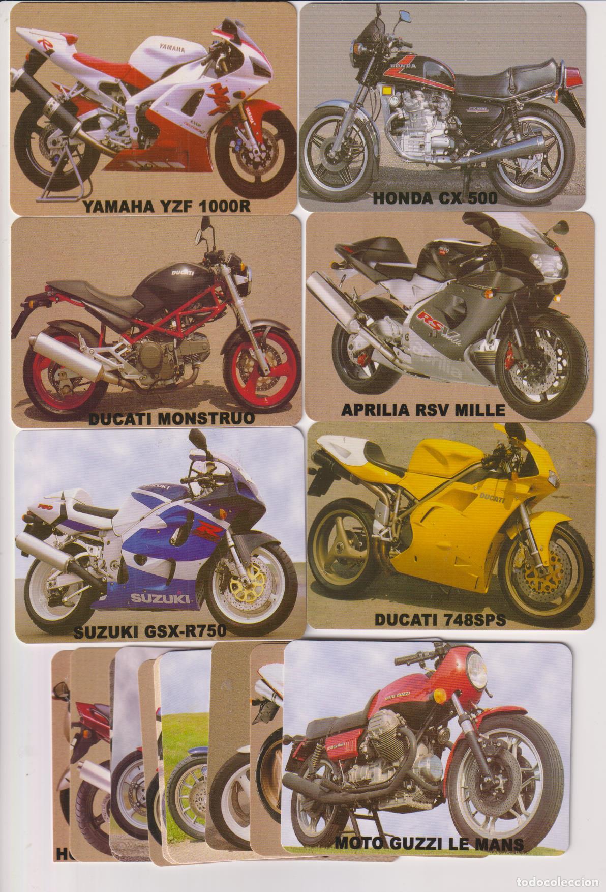 Colecionismo Calend&aacute;rios: Serie de 16 Calendarios para 2007. Motos. A.C.C.B.
