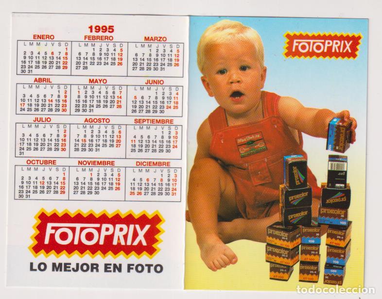 Collectables Calendars: Calendario d&iacute;ptico para 1995. Publicidad de Fotoprix. Al dorso metro de Barcelona