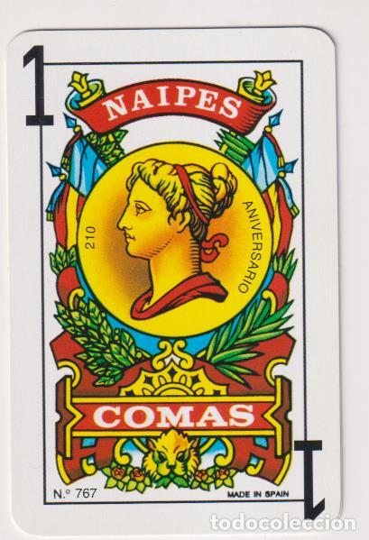 Coleccionismo calendarios: Naipes Comas. Calendario As de Oros para 2007