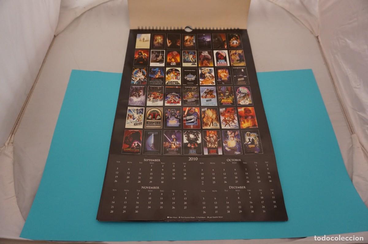 Coleccionismo calendarios: GRAN CALENDARIO STAR WARS 2011 - 13 POSTERS - Foto 3
