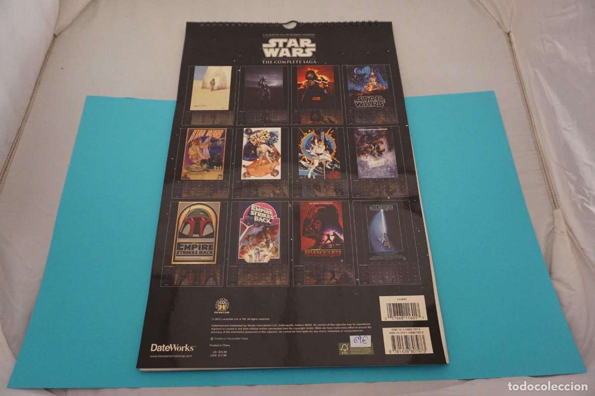 Coleccionismo calendarios: GRAN CALENDARIO STAR WARS 2011 - 13 POSTERS - Foto 8