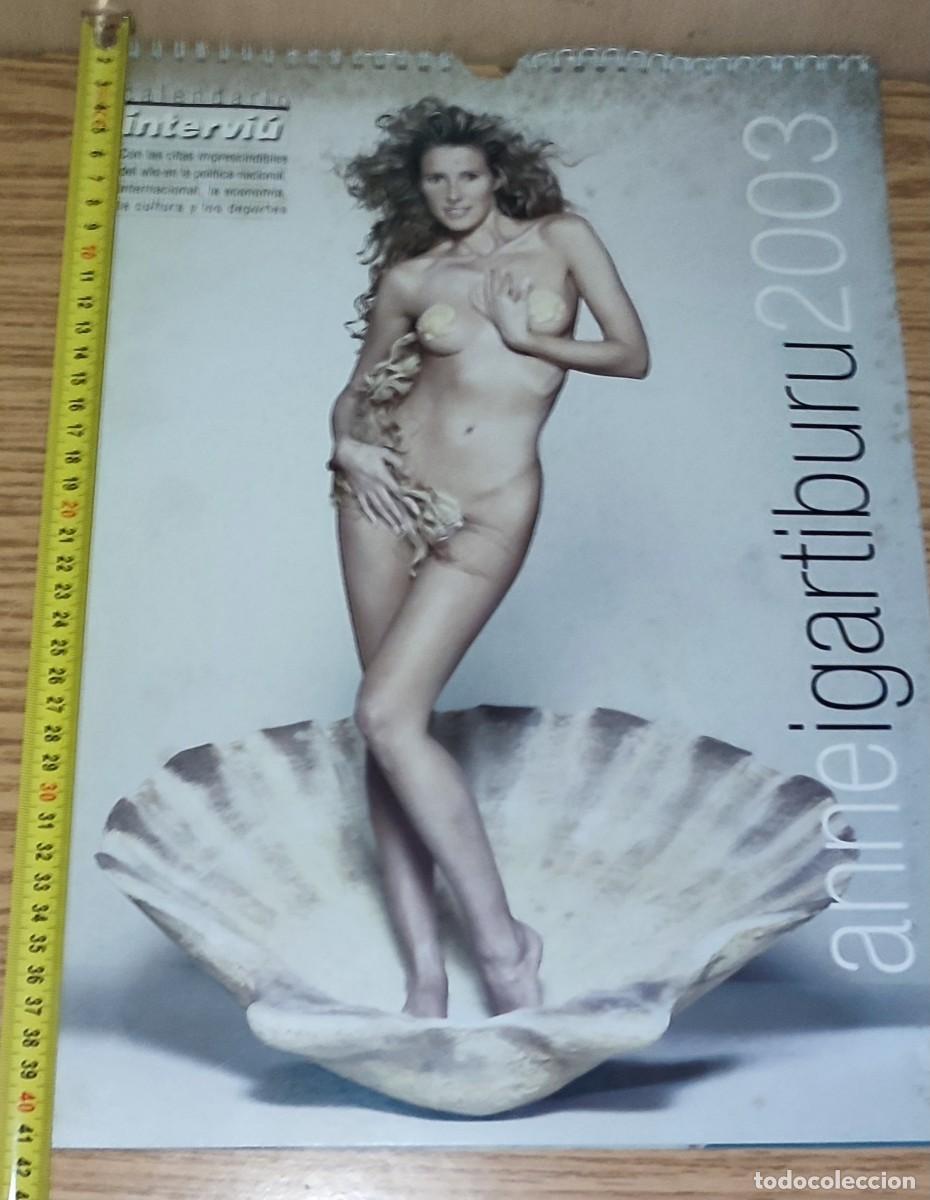 Colecionismo Calend&aacute;rios: SEXY CALENDARIO DE ANNE IGARTIBURU 2003
