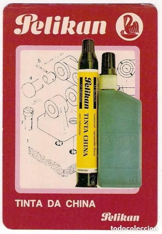 Coleccionismo Calendarios: -68311 CALENDARIO PELIKAN TINTA CHINA, A&Ntilde;O 1986, PUBLICITARIO EXTRANJERO