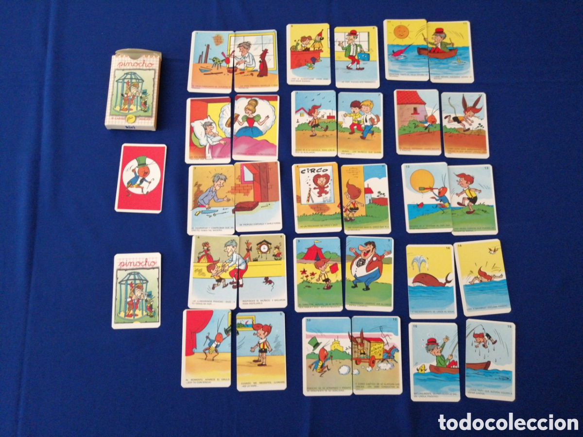 Coleccionismo calendarios: PINOCHO BARAJA KIRI COMPLETA - Foto 2