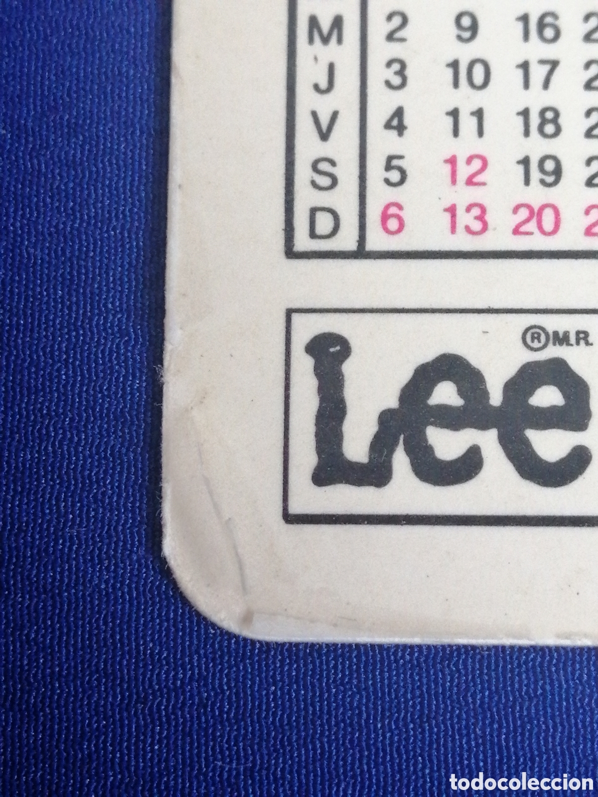 Coleccionismo calendarios: LEE VAQUEROS CALENDARIO 1985 - Foto 3