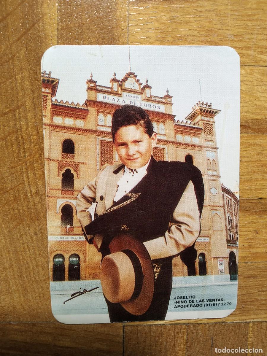 Coleccionismo Calendarios: CALENDARIO PUBLICITARIO TAURINO TOROS TORERO JOSELITO EL NI&Ntilde;O DE LAS VENTAS A&Ntilde;O 1992 VER FOTOS