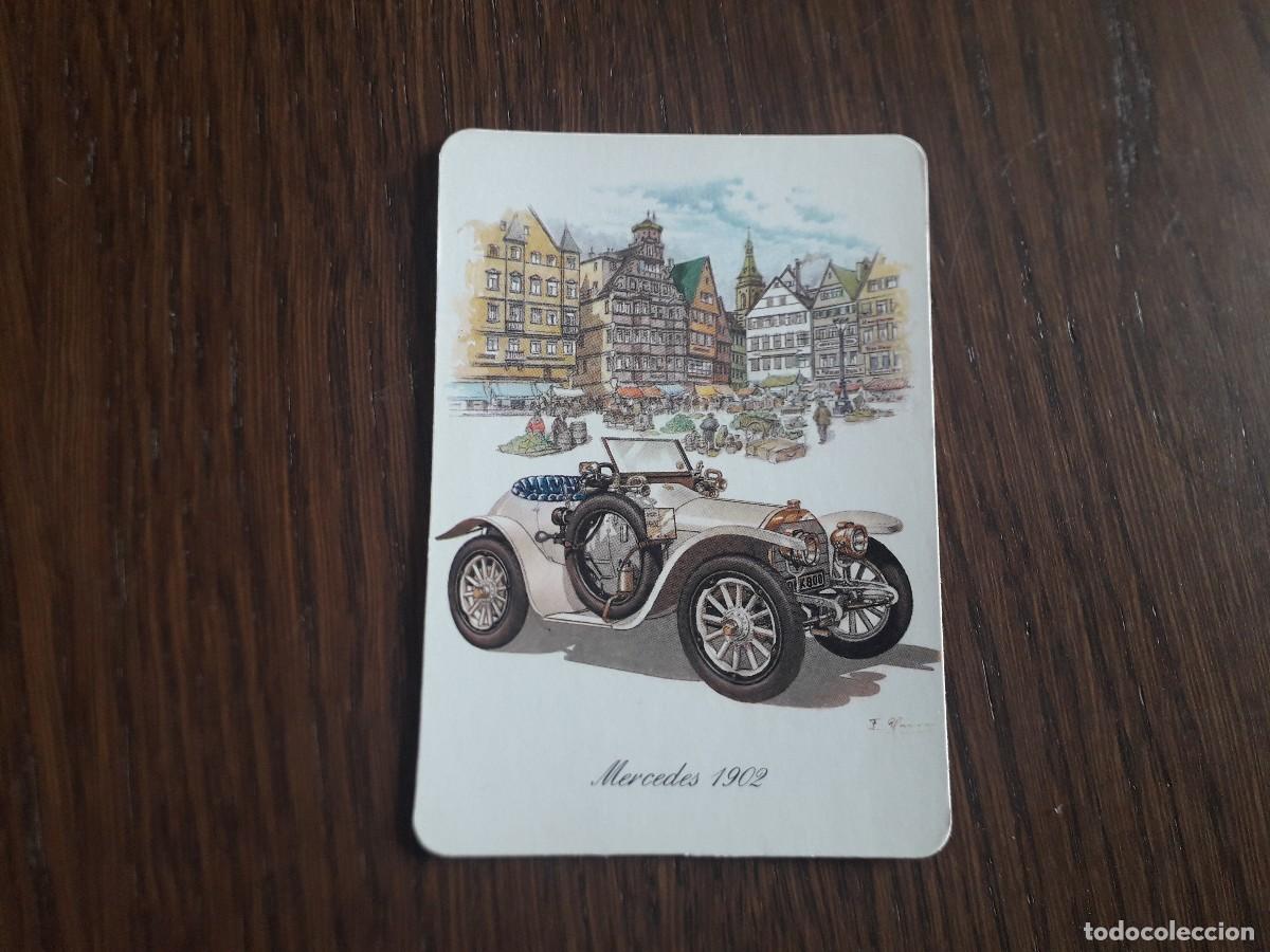 Collectables Calendars: calendario de serie DLB 9.098, coche antiguo, Mercedes 1902, a&ntilde;o 1987.