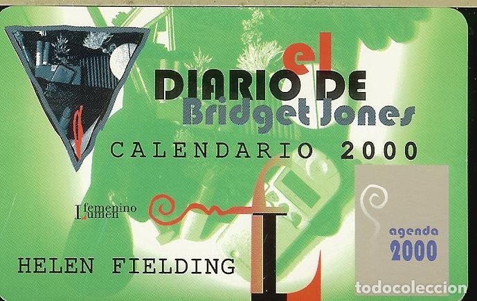 Coleccionismo Calendarios: CALENDARIO PUBLICITARIO - 2000 - ED. LUMEN - EL DIARIO DE BRIDGET JONES