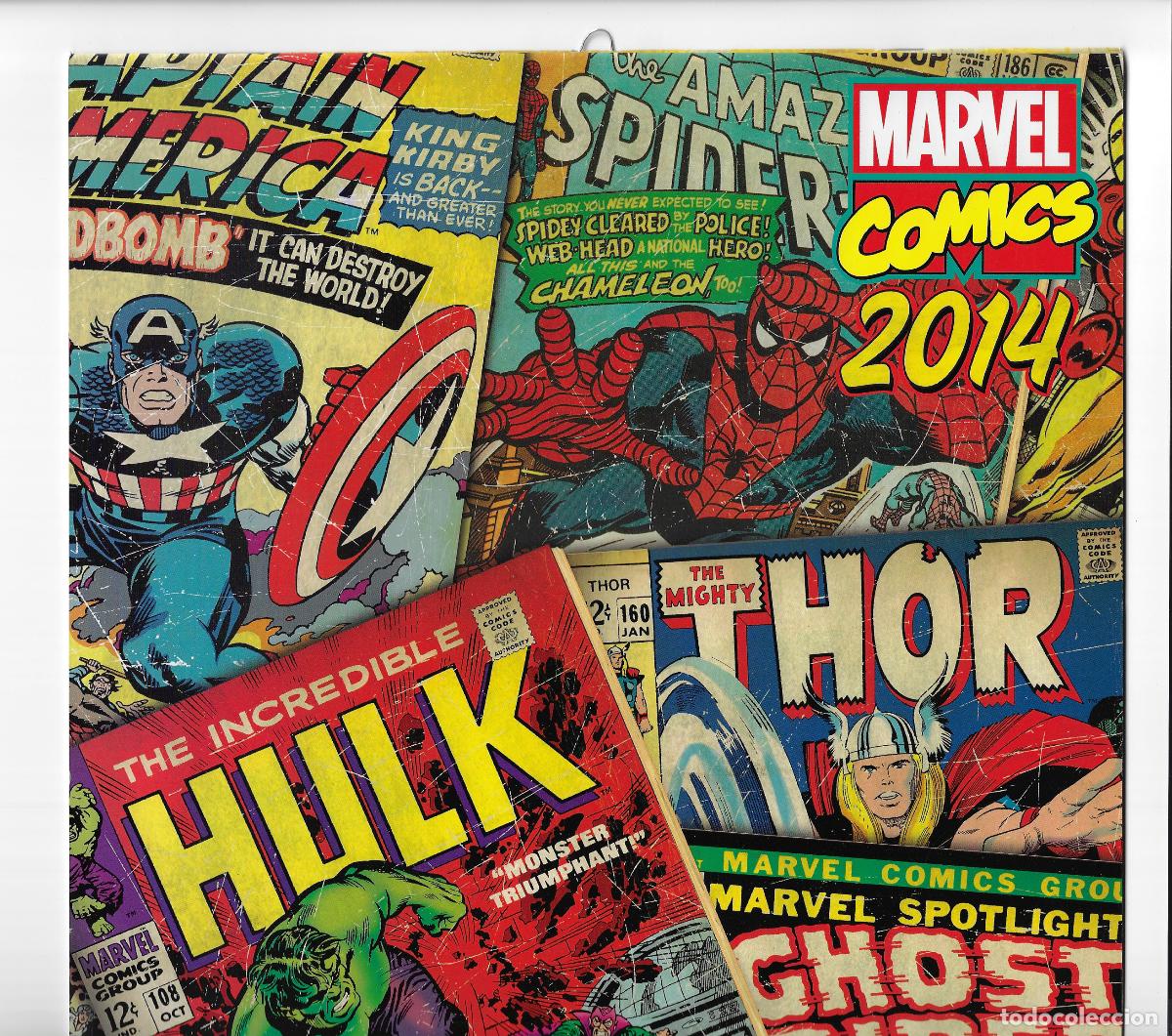 grupo erik. calendario marvel comics 2014. - Acquista Calendari