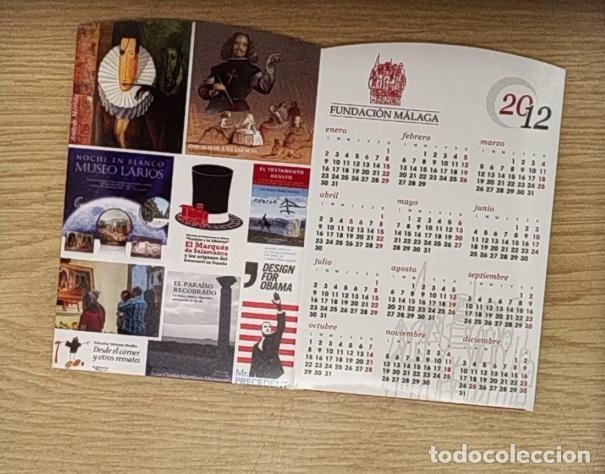 Coleccionismo calendarios: CALENDARIO SOBREMESA - MALAGA - Foto 2