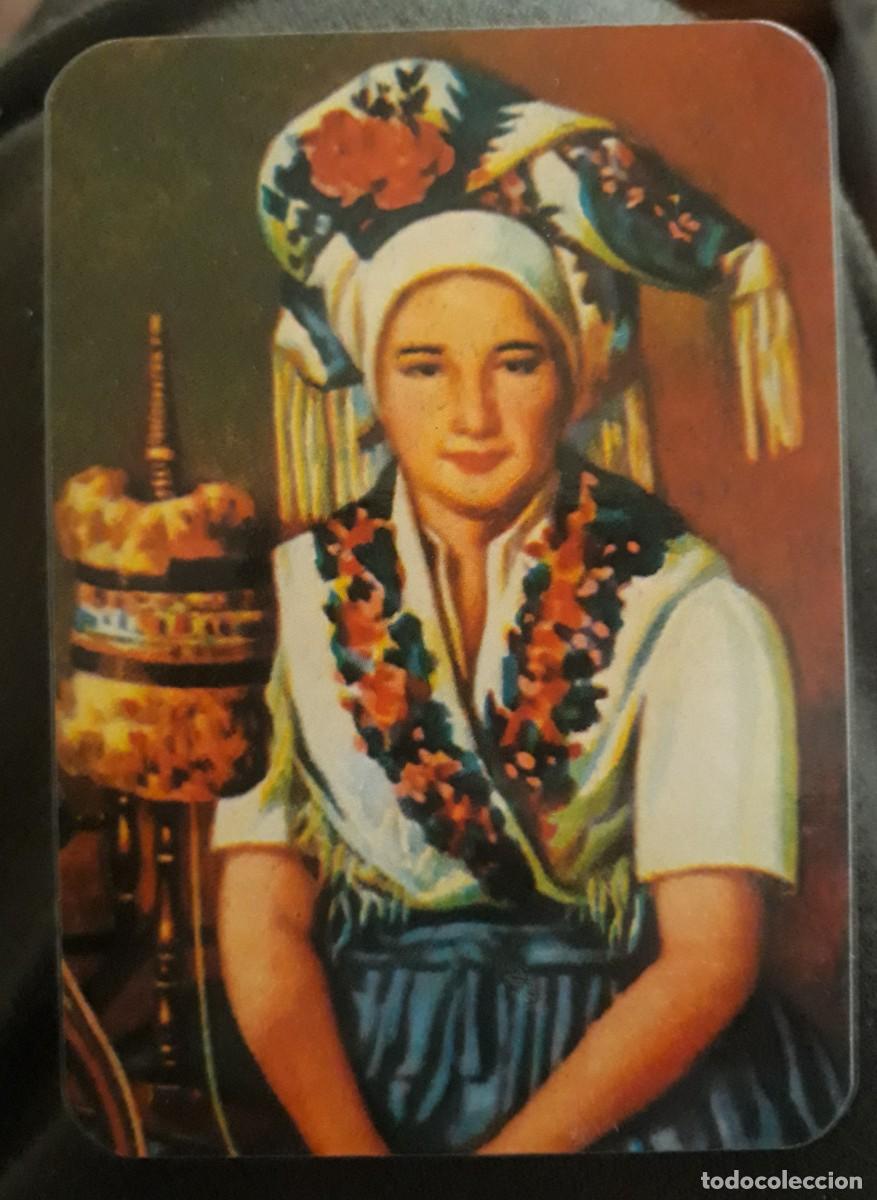 Coleccionismo Calendarios: -82747 CALENDARIO PINTURA MUJER CON TRAJE REGIONAL DE CAMPESINA TRANSILVANA, A&Ntilde;O 1986, EXTRANJERO