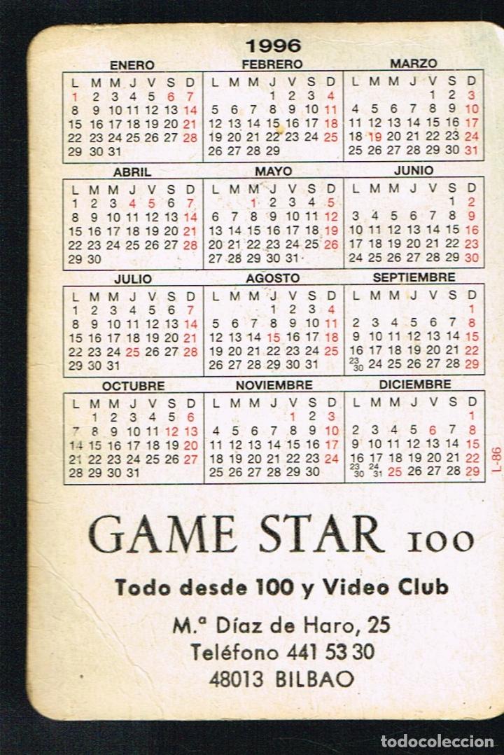 Coleccionismo calendarios: CALENDARIO - GAME STAR 100 - 1996 - Foto 2