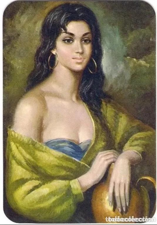 Coleccionismo Calendarios: -77069 CALENDARIO PINTURA MUJER CON TINAJA, A&Ntilde;O 2009, EDIJAR 41, CON PUBLICIDAD