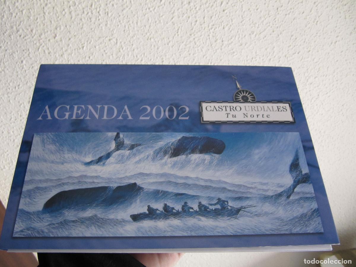 Coleccionismo calendarios: BONITA AGENDA 2002 CASTRO URDIALES TU NORTE SIN USO