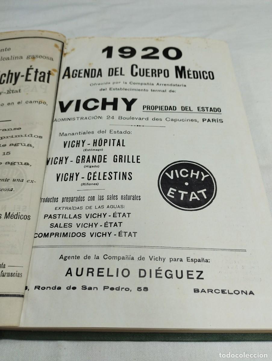 Coleccionismo calendarios: Agenda Vichy 1920 KKB - Foto 3