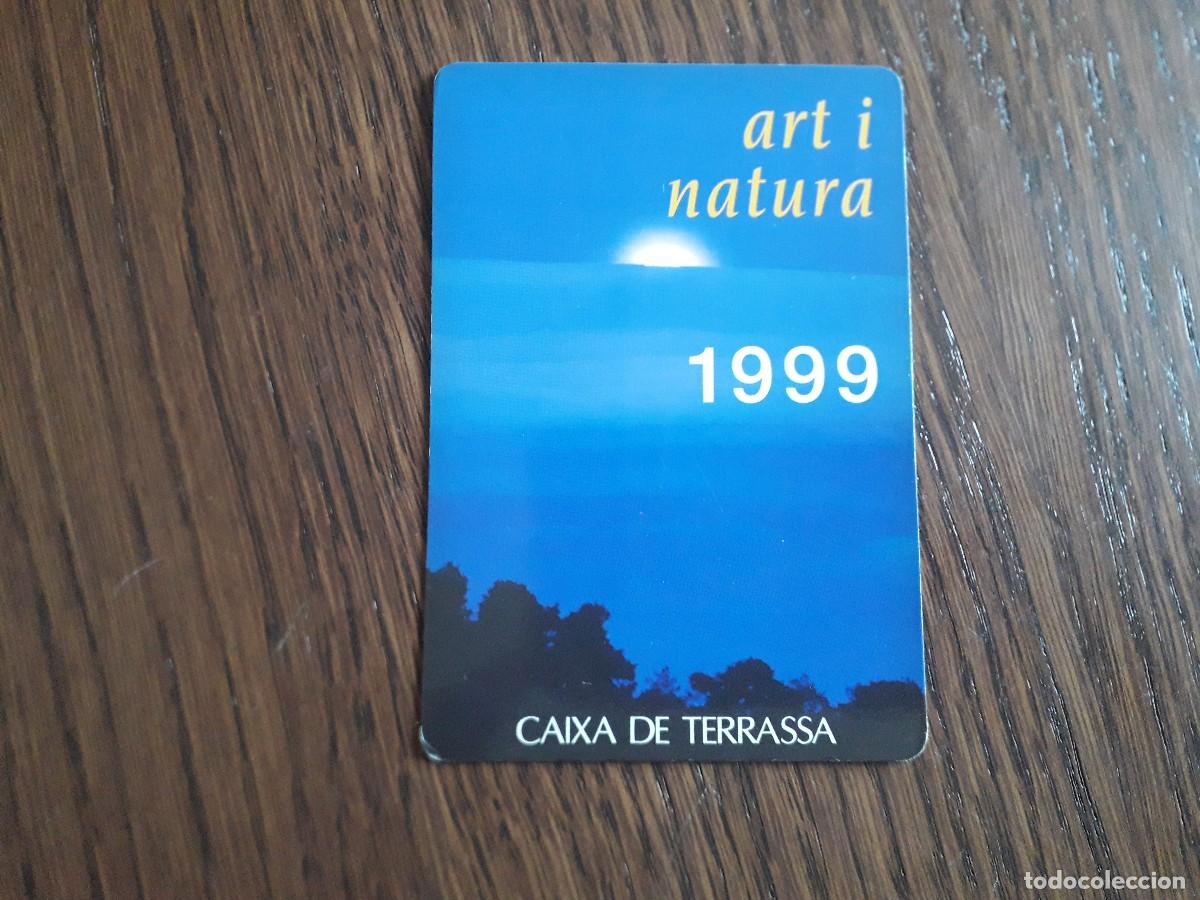 Coleccionismo Calendarios: calendario de publicidad, Caixa de Terrassa, art i natura, en catal&aacute;n, a&ntilde;o 1999