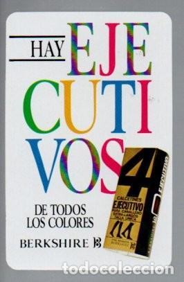 Coleccionismo Calendarios: CALENDARIO FOURNIER 1984 EJECUTIVOS BERKSHIRE.