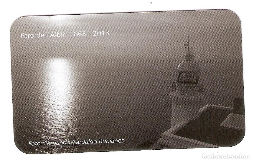 Coleccionismo Calendarios: CALENDARIO DE BOLSILLO A&Ntilde;O 2013 FARO DE L'ALBIR - L'ALFAS DEL P&Iacute; - COSTA BLANCA - VER FOTO REVERSO