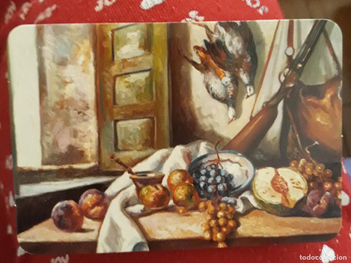 Coleccionismo Calendarios: -83413 CALENDARIO PINTURA BODEGON DE CAZA, A&Ntilde;O 2015, SERIE EGC 72, CON PUBLICIDAD