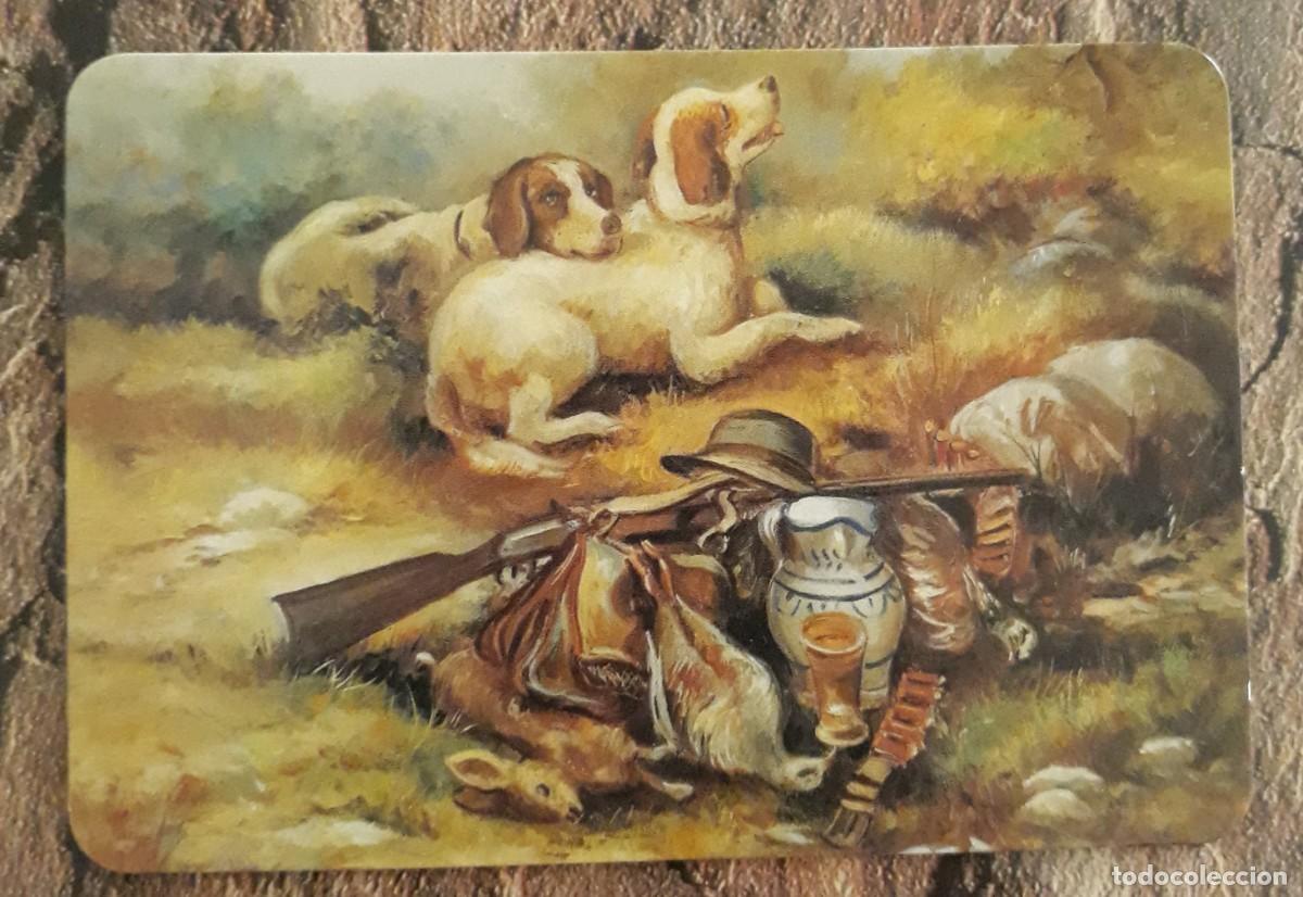 Coleccionismo Calendarios: -83414 CALENDARIO PINTURA GUARDANDO LA CAZA, A&Ntilde;O 2015, DE R. RAMIS, BODEGON, ANIMALES